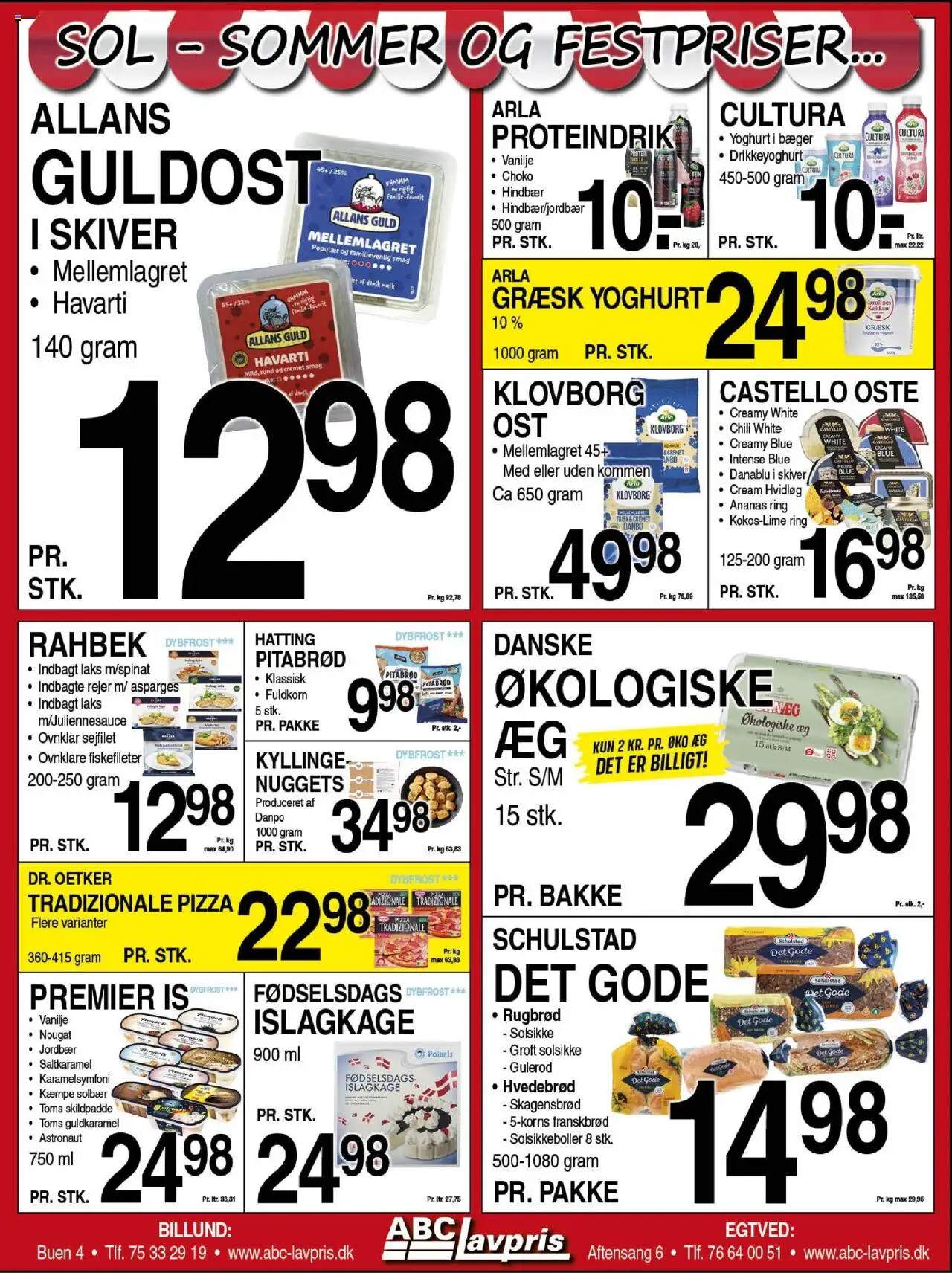 Abc Lavpris Tilbudsavis gyldig fra 25.06.2025 | Side: 4 | Produkter: Jordbær, Vestido de festa, Solbær, Nougat