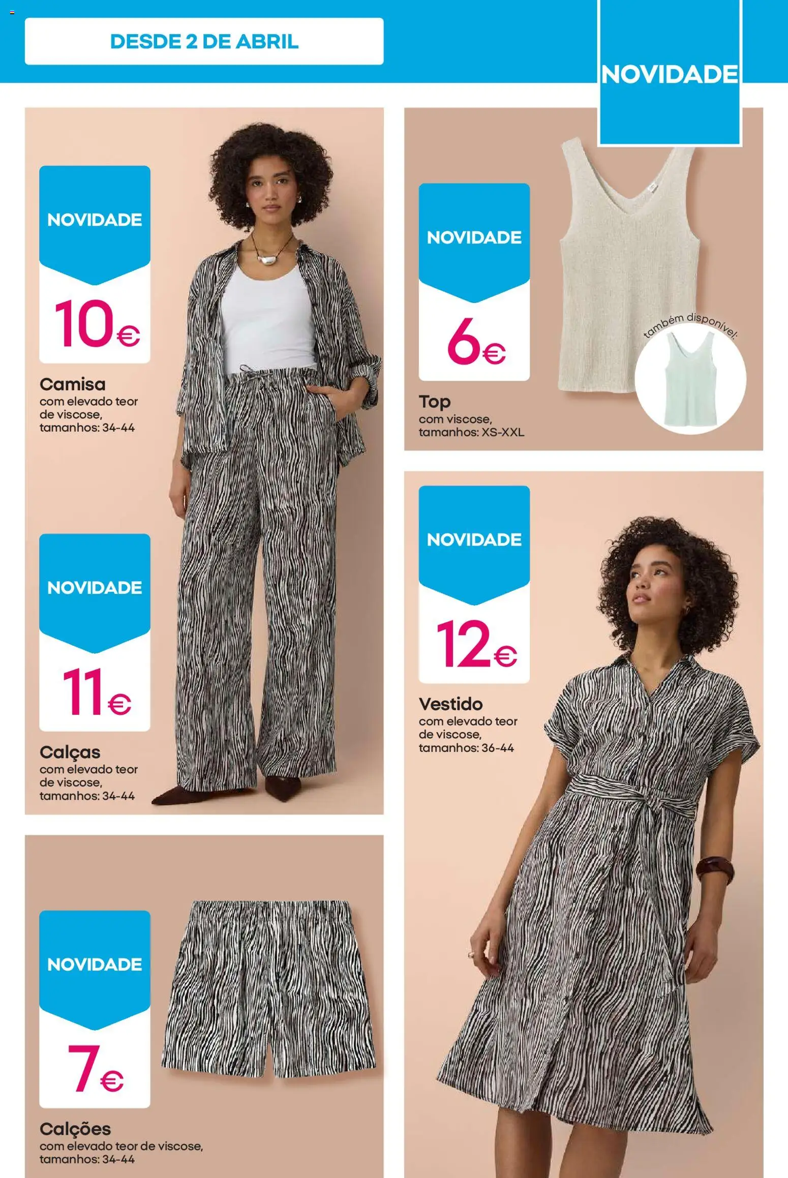 Pepco folheto │ válido de 09.04.2026 | Página: 11 | Produtos: Vestido, Calças, Calções, Camisa