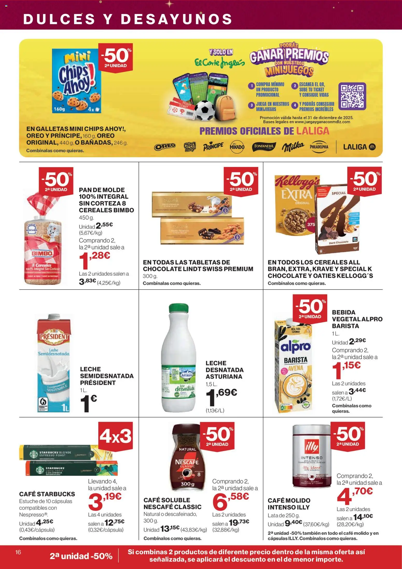 Hipercor catálogo │ válido desde el 20.11.2025 | Página: 20 | Productos: Café, Cereales, Galletas, Μηχανή καφέ