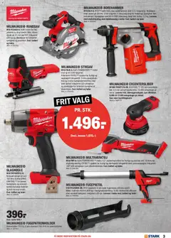 Stark - Milwaukee Folder gyldig fra 01.12.2025 | Side: 3 | Produkter: Taske, Batteri