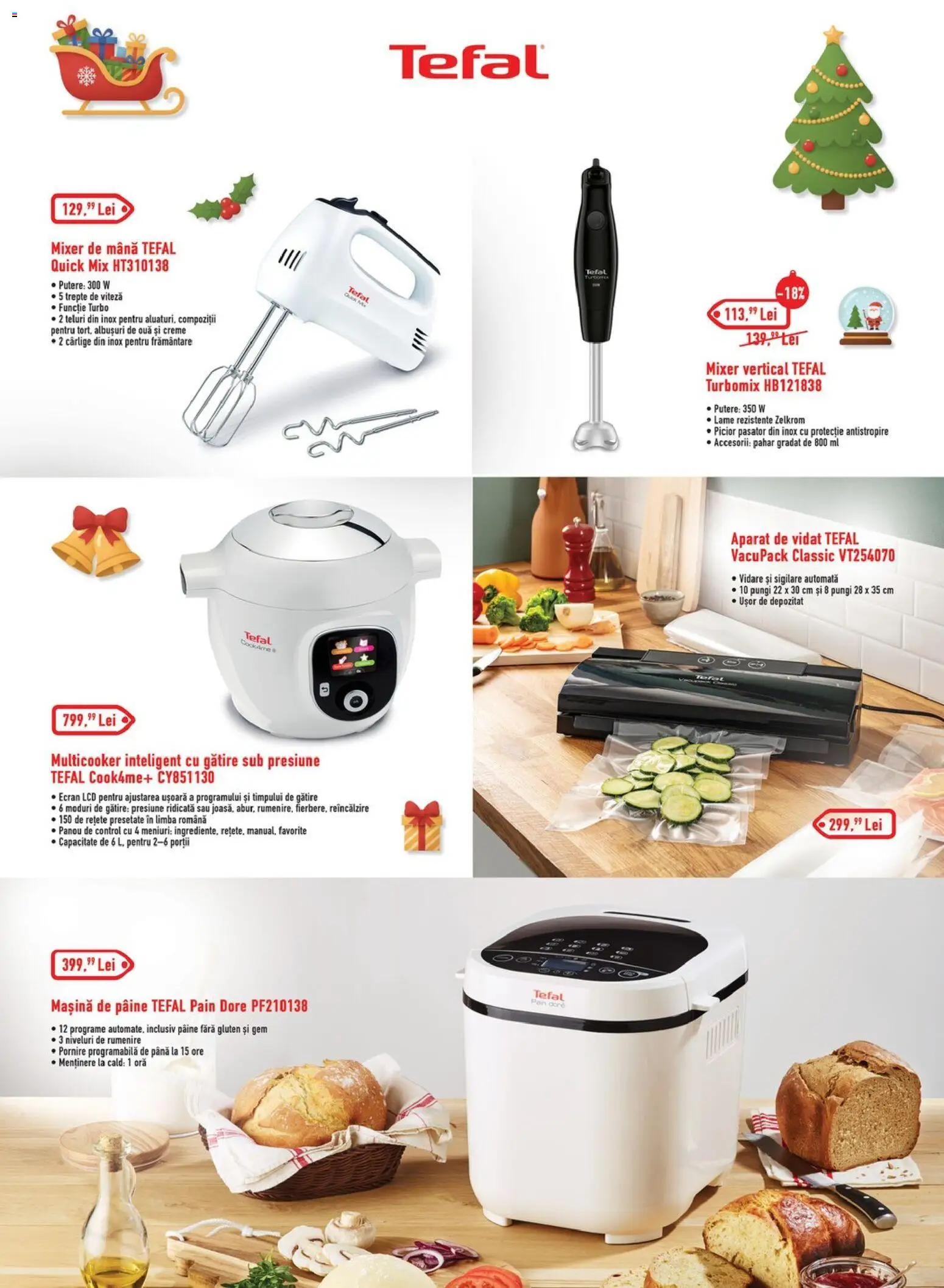 Noul catalog Carrefour – valabil de la 10.12.2025 | Pagină: 5 | Produse: Mixer, Gem, Ouă, Pâine