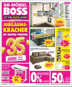 SB Möbel Boss Prospekt Chemnitz	 ab 13.09.2025 gültig