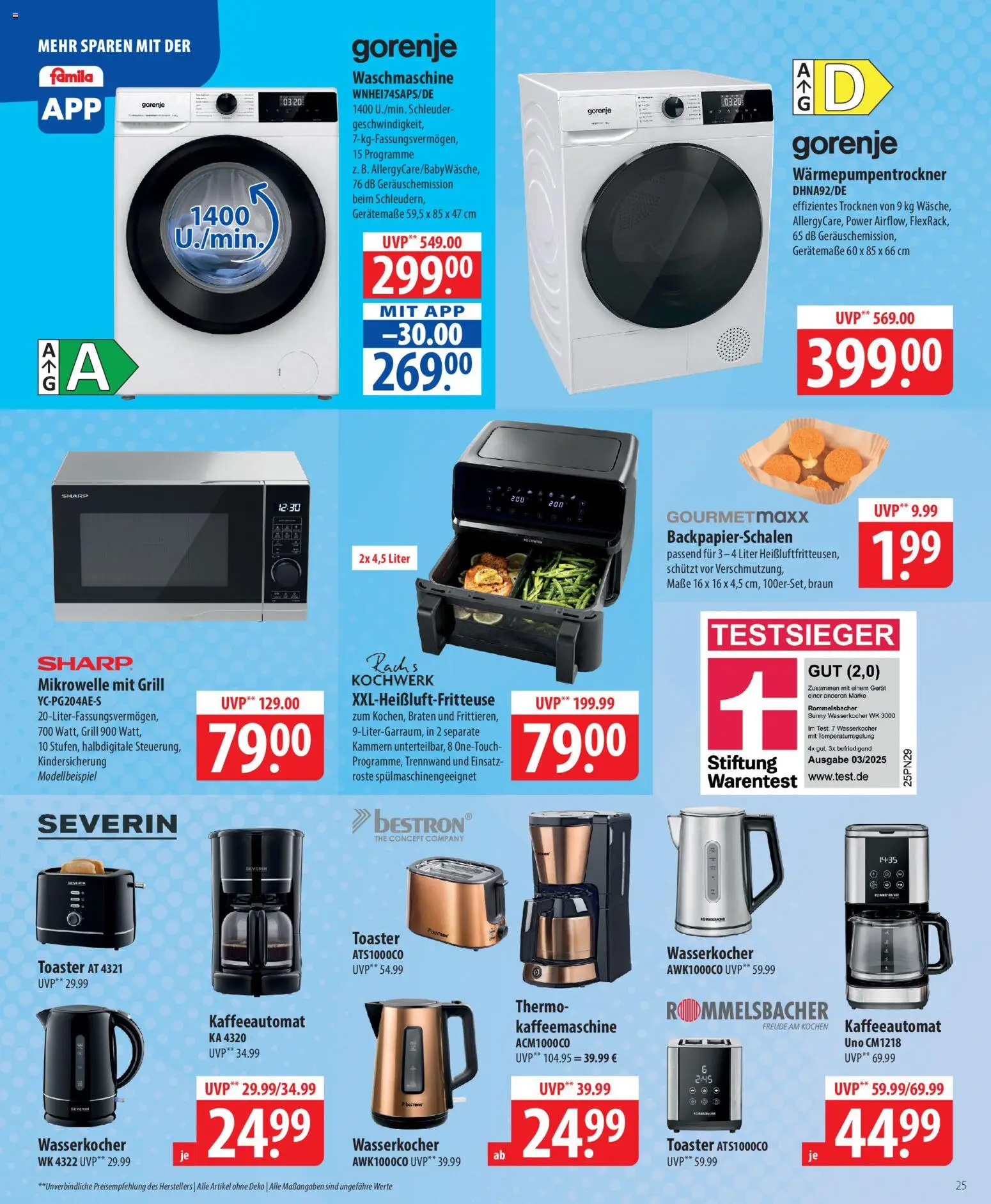 Famila Prospekt 	 – gültig ab 19.01.2026 | Seite: 25