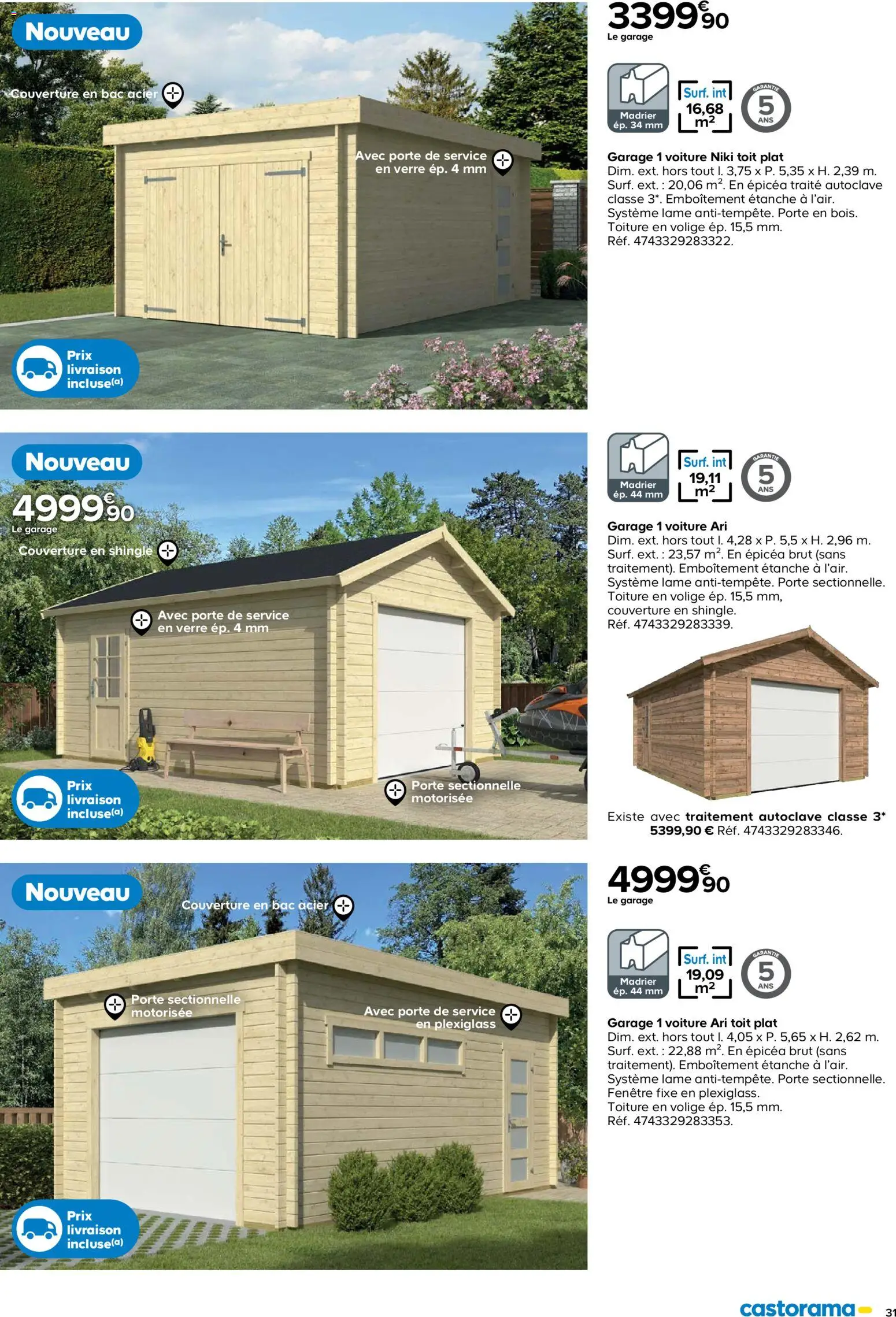 {H1} | Page: 31 | Produits: Porte, Couverture