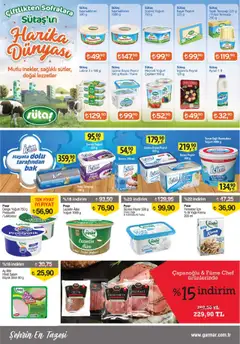 Gürmar Katalog - 01.09.2025 tarihinden itibaren geçerlidir | Sayfa: 5 | Ürünler: Tereyağı, Peynir, Yoğurt, Süzme peynir