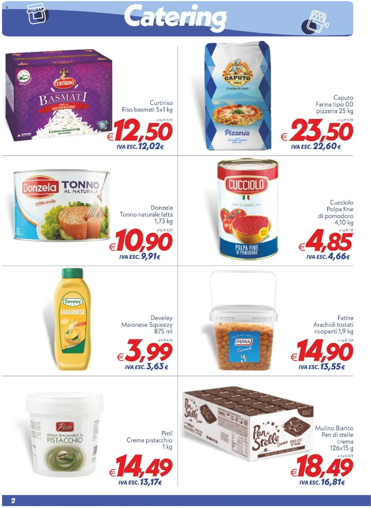 Volantino SuperConveniente del 24.07.2025 | Pagina: 2 | Prodotti: Riso Basmati, Maionese, Pomodoro, Tonno