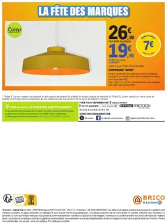 Brico E.Leclerc - Prévisualisation de Brico E.Leclerc catalogue valide à partir de 21.10.2025 | Page: 20 | Produits: Suspension