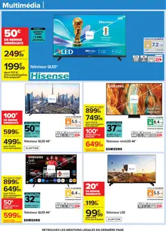 Carrefour - Prévisualisation de Carrefour Le mois vip, des promos très importantes valide à partir de 24.02.2026 | Page: 78 | Produits: Televiseur, Smart TV