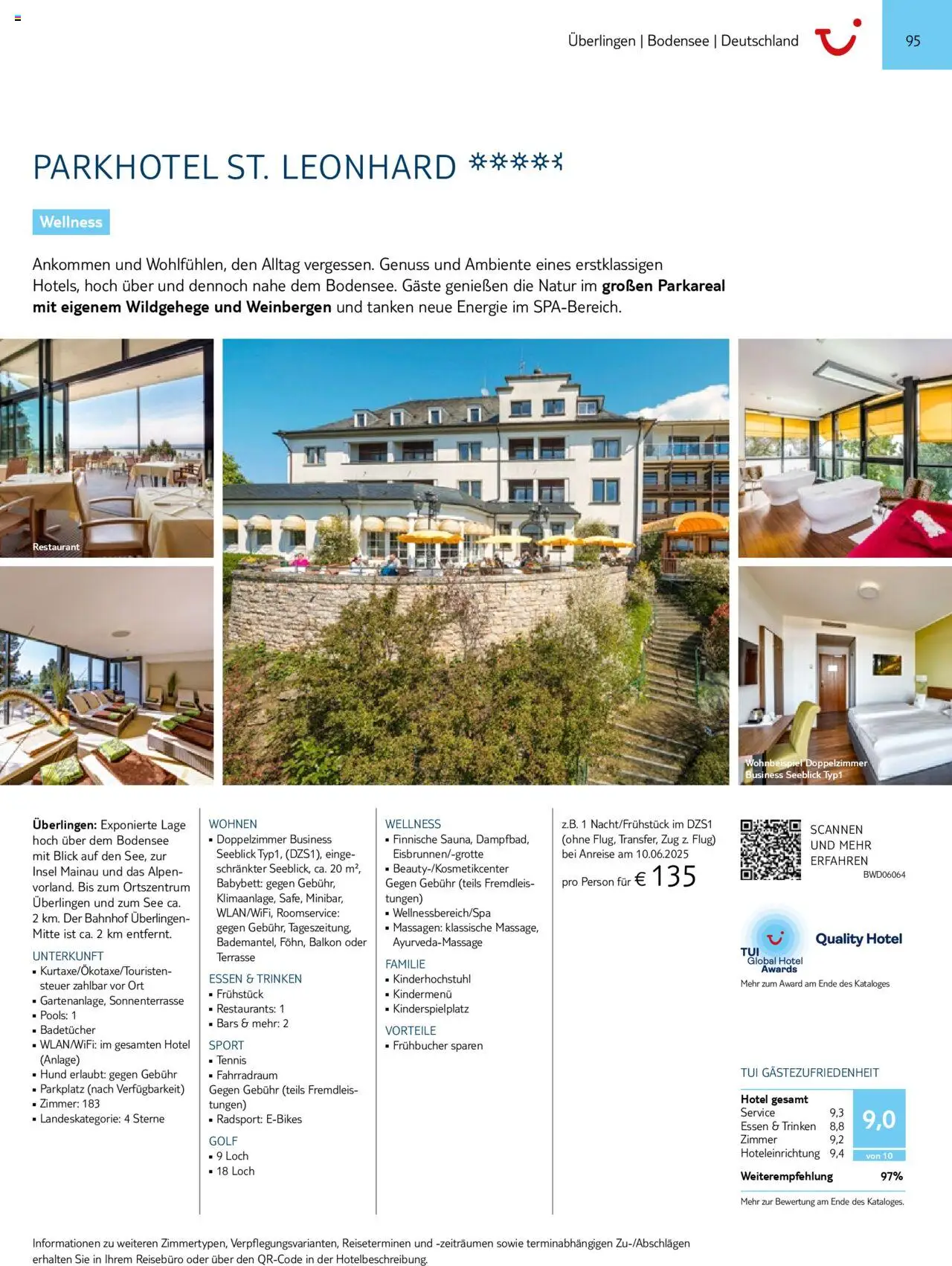 TUI Prospekt 	 – gültig ab 01.11.2024 | Seite: 95 | Produkte: Babybett