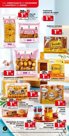 Vista previa Pan de leche, Pan de leche El Molino de Dia 350 g válido desde el 31.12.2025 | Página: 2 | Productos: Croissant, Galletas, Αποφλοιωτής σκόρδου, Magdalenas