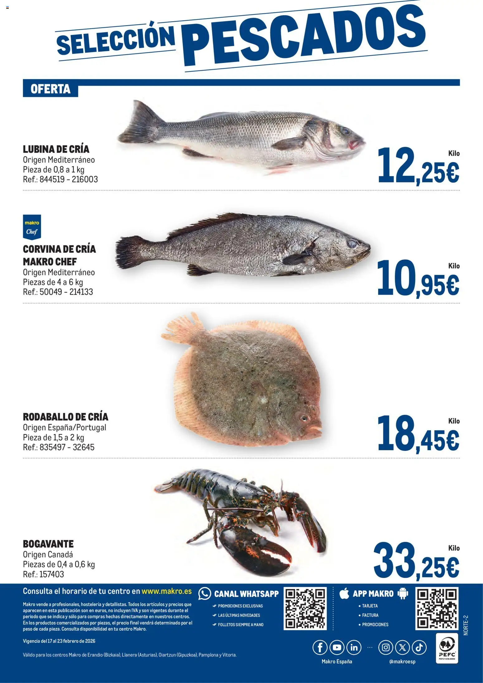 Makro - Fresco Norte 2 │ válido desde el 17.02.2026 | Página: 4 | Productos: Peso