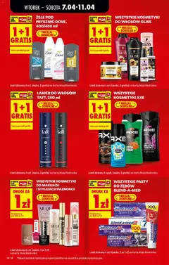 Pogląd oferty "ŻELE POD PRYSZNIC DOVE, 400/450 ml, Shower gels Dove, 400/450 ml" - ważna od 07.04.2026 | Strona: 16