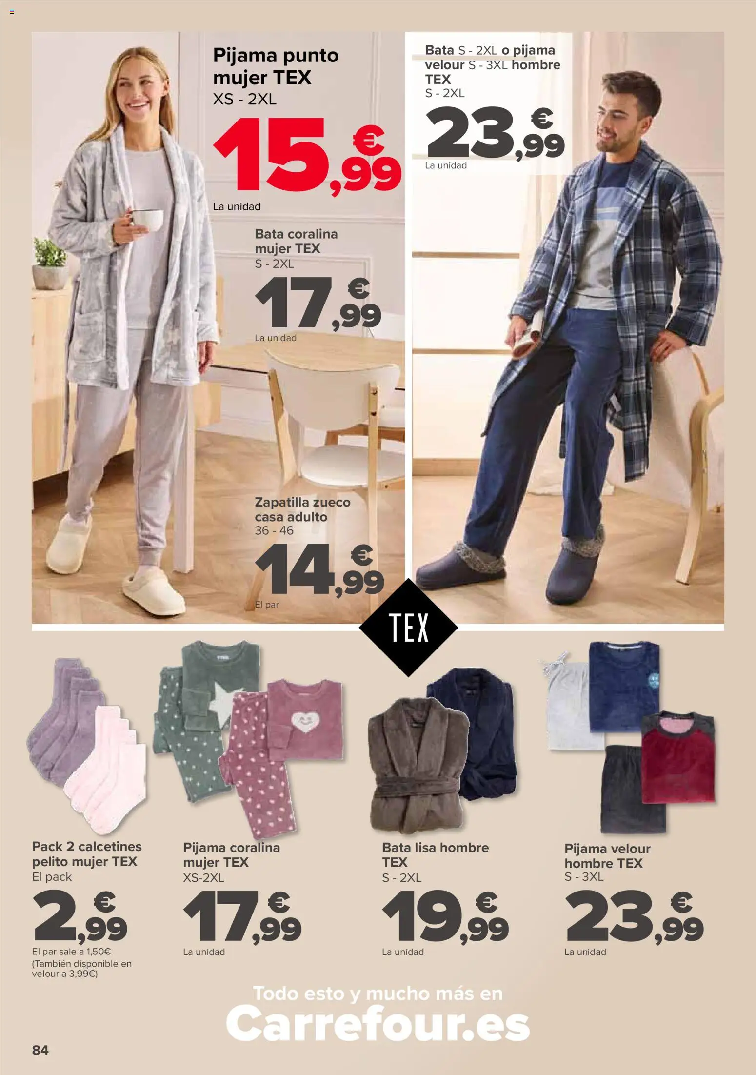Carrefour folleto │ válido desde el 14.11.2025 | Página: 66 | Productos: Pijama