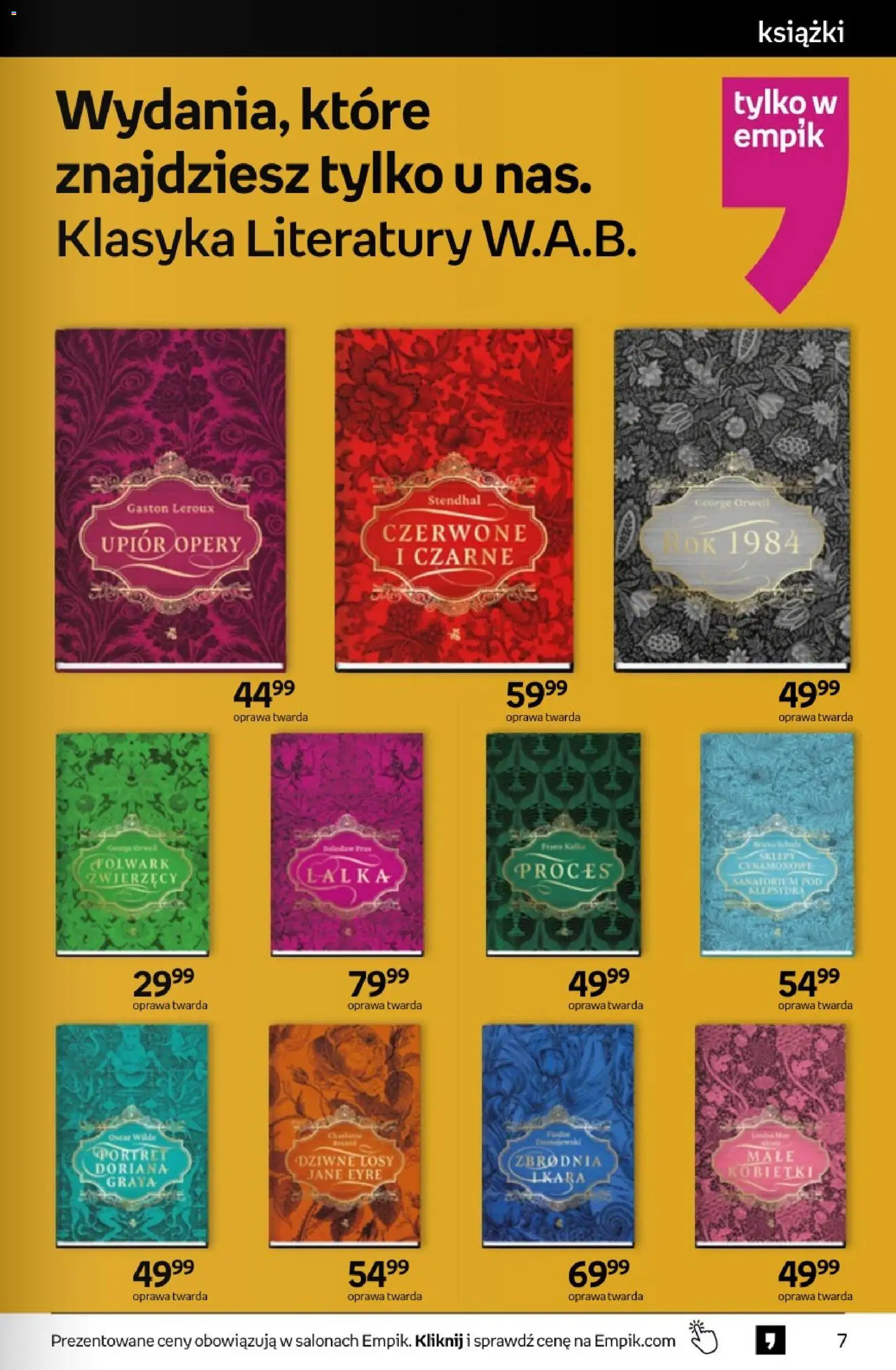 Empik promocje - Tom kultury Książki od 14.01.2026 | Strona: 7 | Produkty: Lalka, Książki