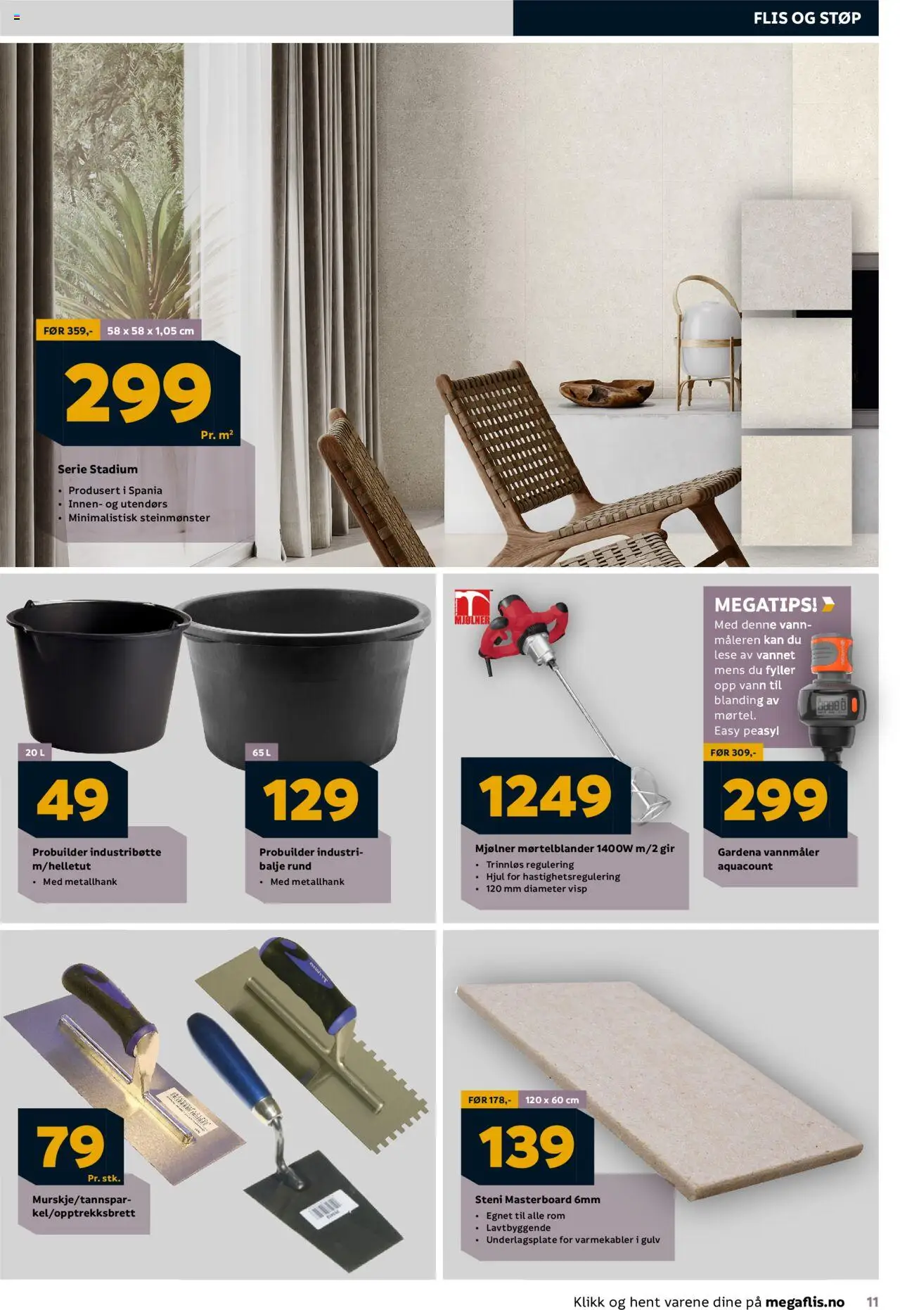  | Side: 11 | Produkter: Visp, Persienn, Вермішель
