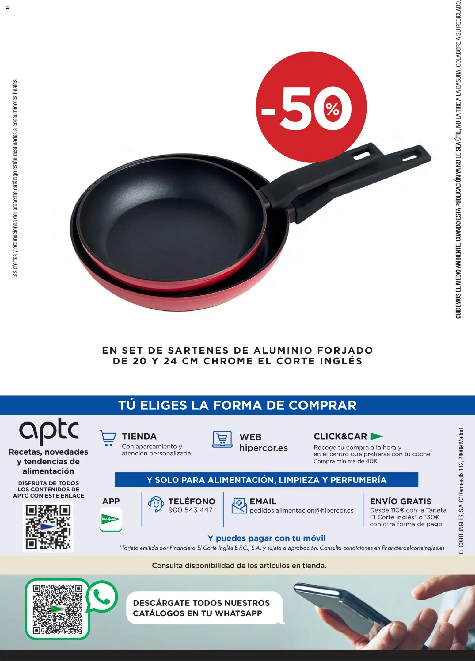 Hipercor catálogo │ válido desde el 07.01.2026 | Página: 66 | Productos: Teléfono