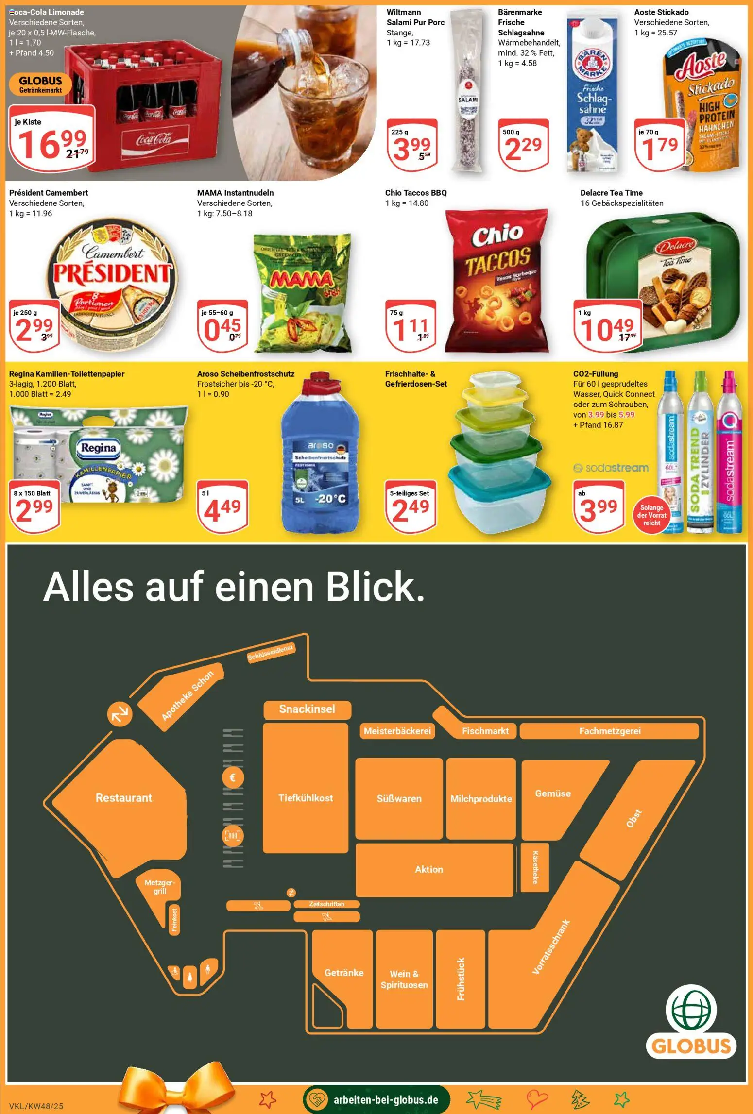 Globus prospekt Völklingen	 – gültig ab 24.11.2025 | Seite: 4 | Produkte: Grill, Gemüse, Obst, Sodastream