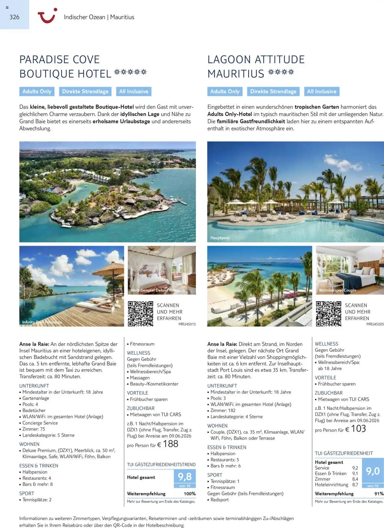 TUI Prospekt  Asien, Afrika, Orient & Indischer Ozean 2025/26 	 – gültig ab 01.11.2025 | Seite: 326