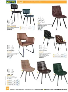 METRO - Prévisualisation de METRO - CHR Équipement valide à partir de 01.01.2025 | Page: 396 | Produits: Poids, Cognac, Fauteuil, Chaise