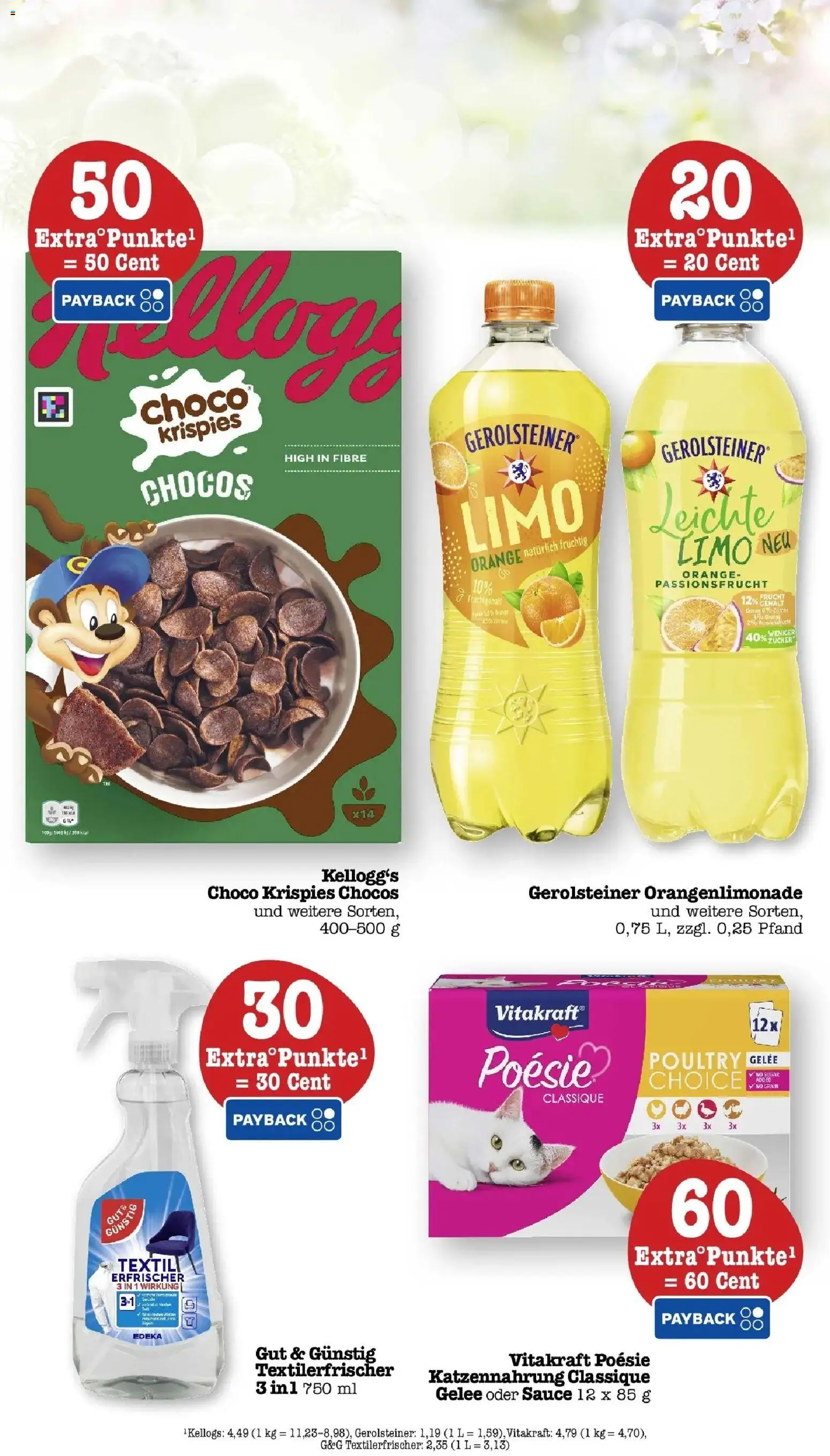 E center Prospekt Mannheim-Wohlgelegen	 – gültig ab 23.03.2026 | Seite: 58 | Produkte: Kellogg's, Zucker, Gerolsteiner