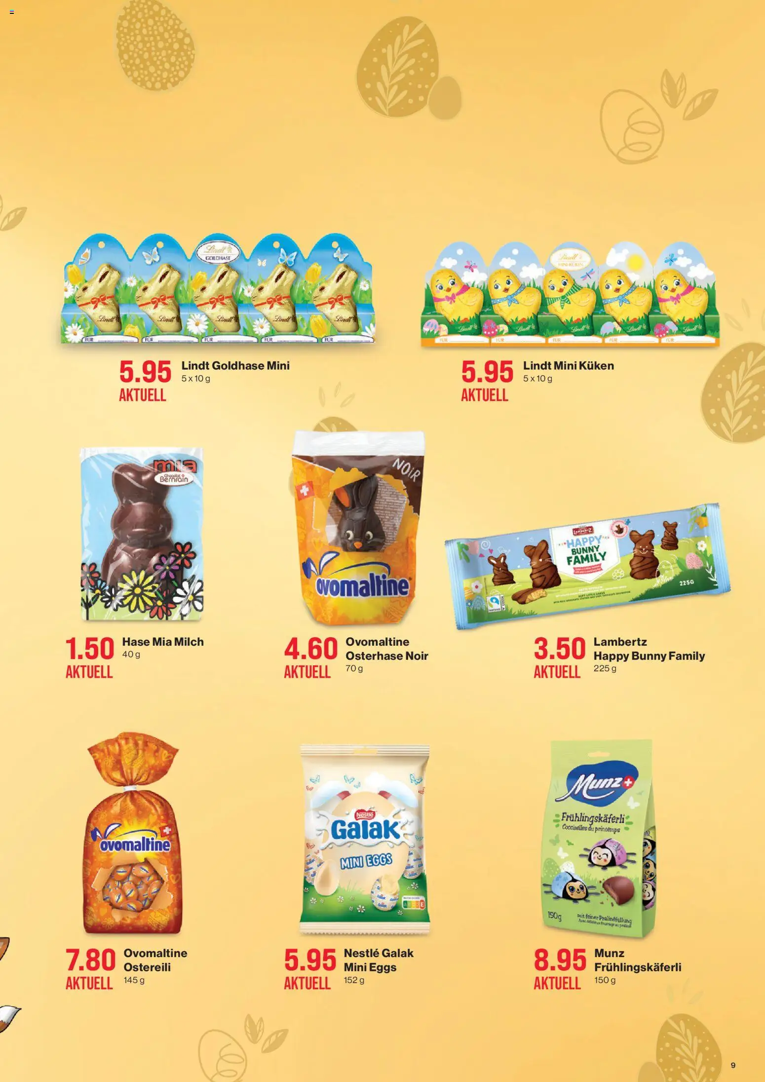 SPAR - SPAR Handels AG – gültig ab 19.03.2026 | Seite: 9 | Produkte: Milch