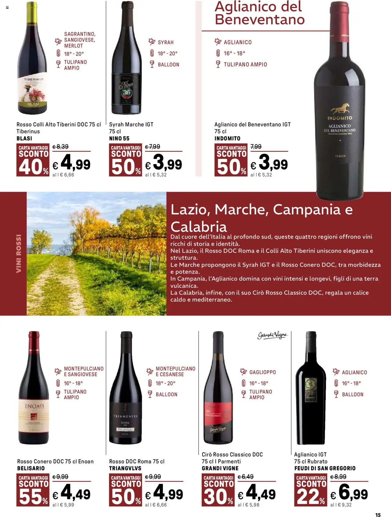 Volantino Iper del 13.10.2025 | Pagina: 15 | Prodotti: Calice, Terra
