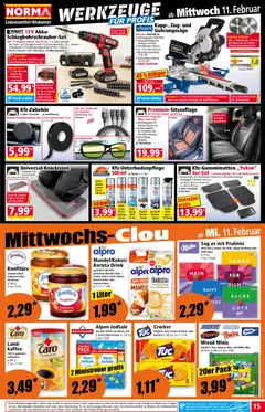 Norma Flugblatt ab 09.02.2026 gültig | Seite: 15 | Produkte: Erdbeeren, Bad, Kaffee