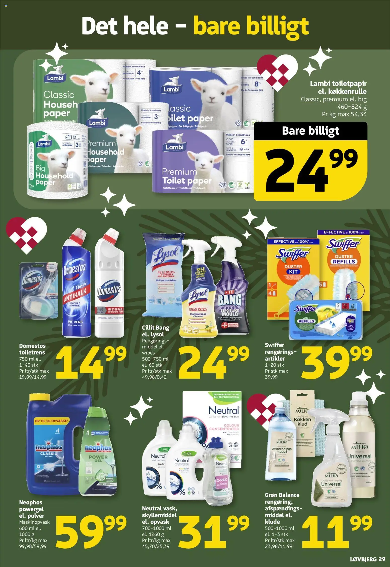 Løvbjerg tilbudsavis – gyldig fra 28.11.2025 | Side: 31 | Produkter: Parfume, Skyllemiddel, Toilet