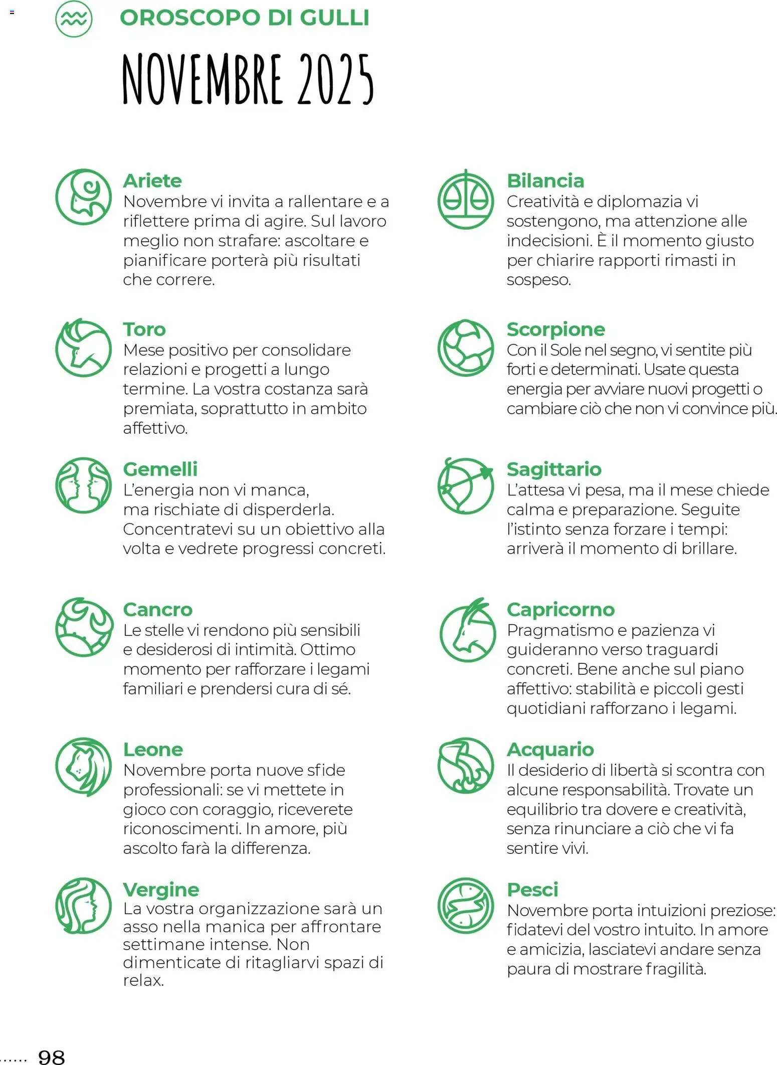 Volantino Gulliver del 31.10.2025 | Pagina: 98 | Prodotti: Gioco, Bilancia