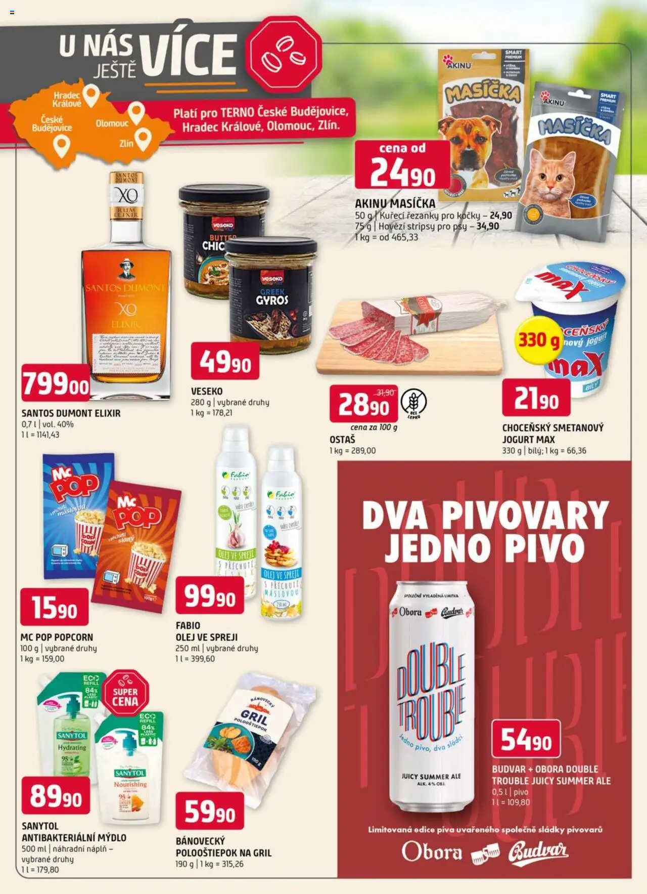 Terno leták - Český Krumlov od 04.06.2025 | Strana: 19 | Produkty: Mýdlo, Budvar, Polooštiěpok, Sanytol