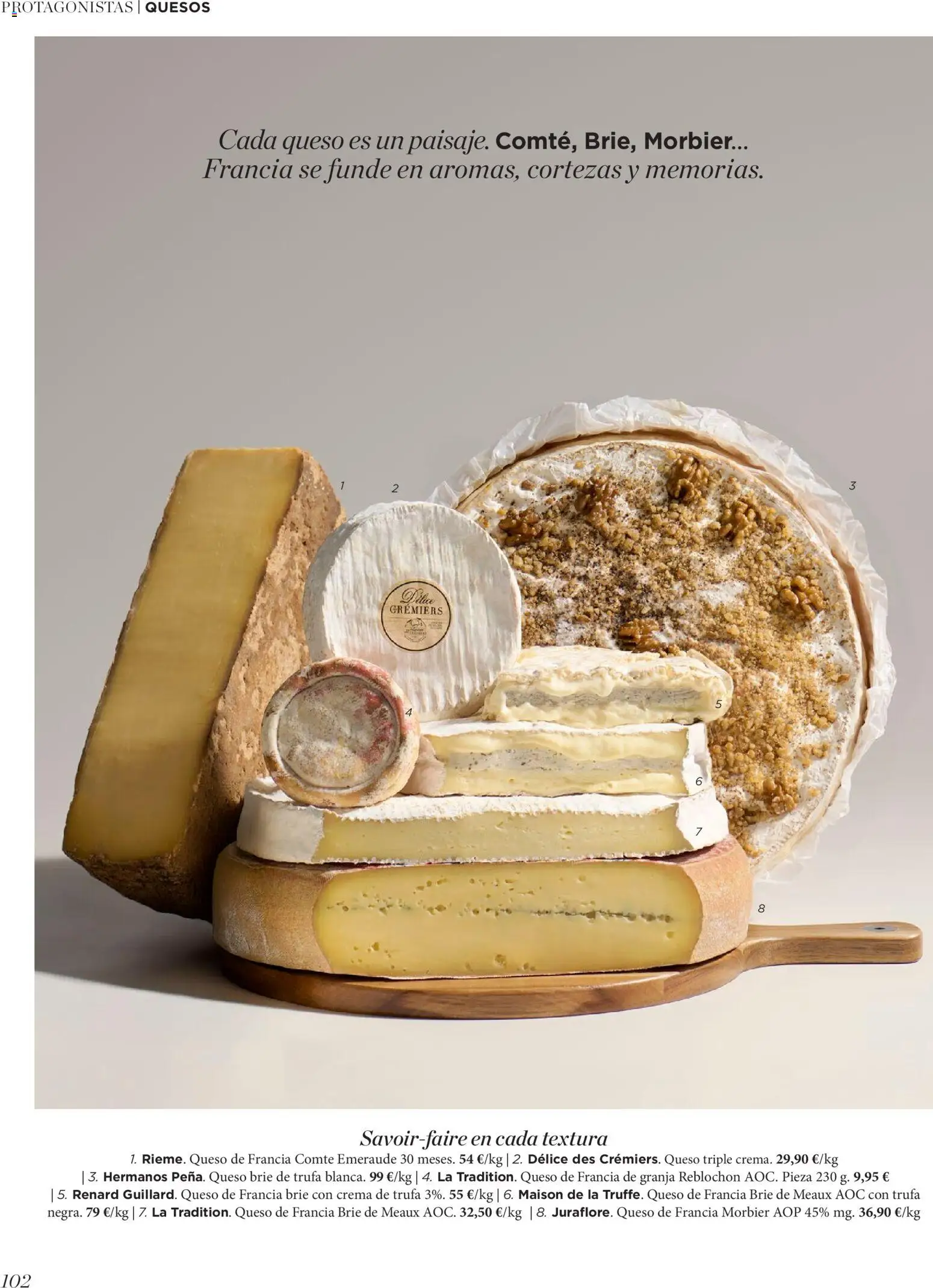 El Corte Inglés ofertas │ válido desde el 19.11.2025 | Página: 102 | Productos: Queso, Crema