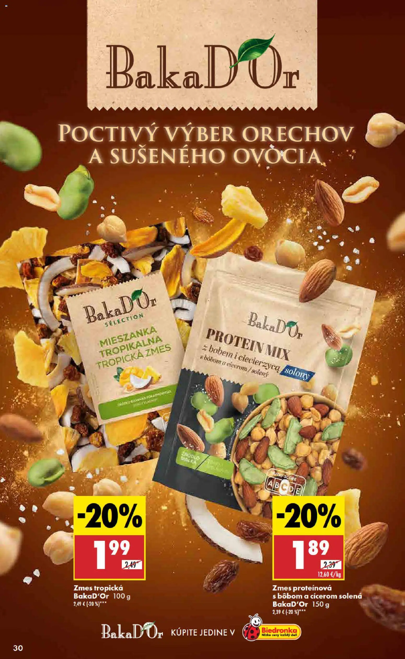 Nové Biedronka akcie – leták je platný od 11.12.2025 | Strana: 30 | Produkty: Protein
