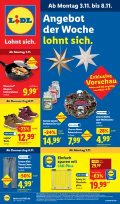 Lidl - Prospekt ab 03.11.2025 gültig