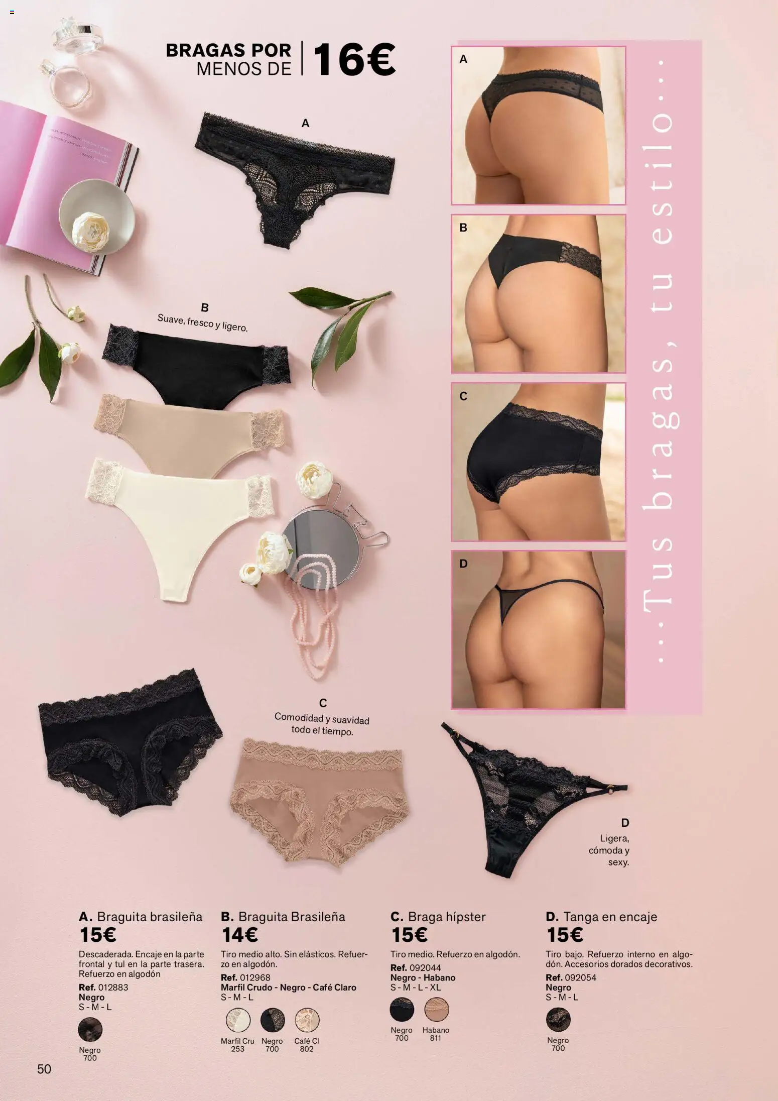 Leonisa folleto │ válido desde el 01.01.2026 | Página: 52 | Productos: Bragas, Café, Braga