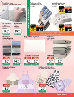 KTC - Katalog igračke i tekstil - Pregled kataloga iz trgovine KTC, vrijedi od 15.10.2025 | Stranica: 11 | Proizvodi: Jastuk, Jastučnica, Plahta, Posteljina