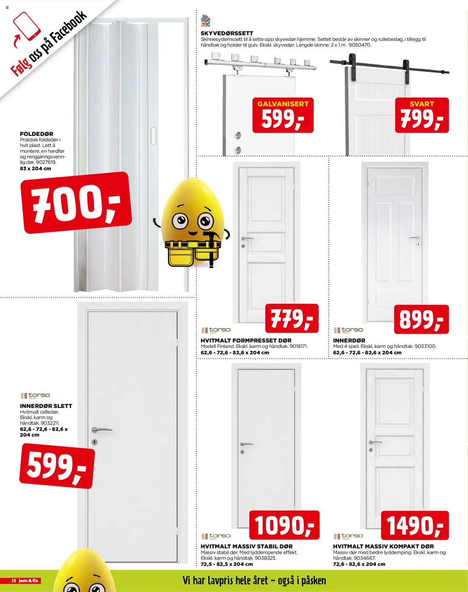 {H1} | Side: 28 | Produkter: Суміш дитяча, Skinner, Håndtak