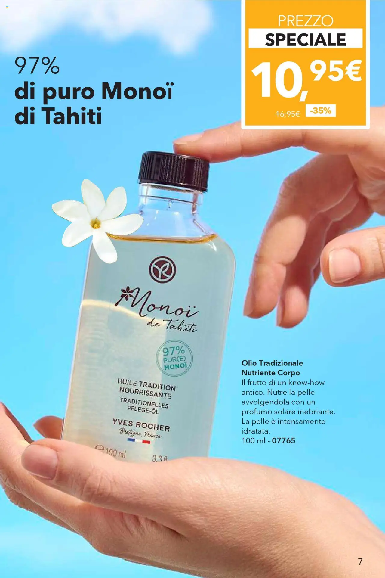 Volantino Yves Rocher del 31.07.2025 | Pagina: 7 | Prodotti: Olio, Profumo