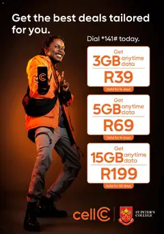 Cell C specials catalogue – valid from 18.09.2025
