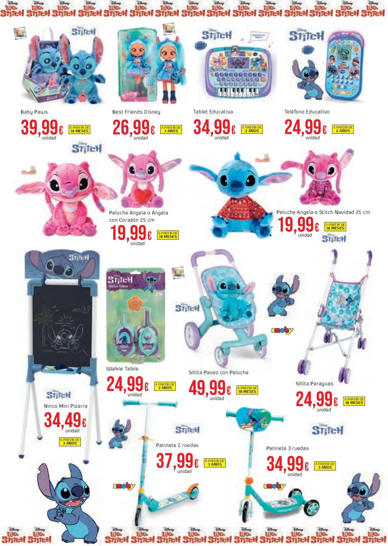 Froiz - Catálogo Juguetes │ válido desde el 21.11.2025 | Página: 13 | Productos: Patinete, Teléfono, Tablet