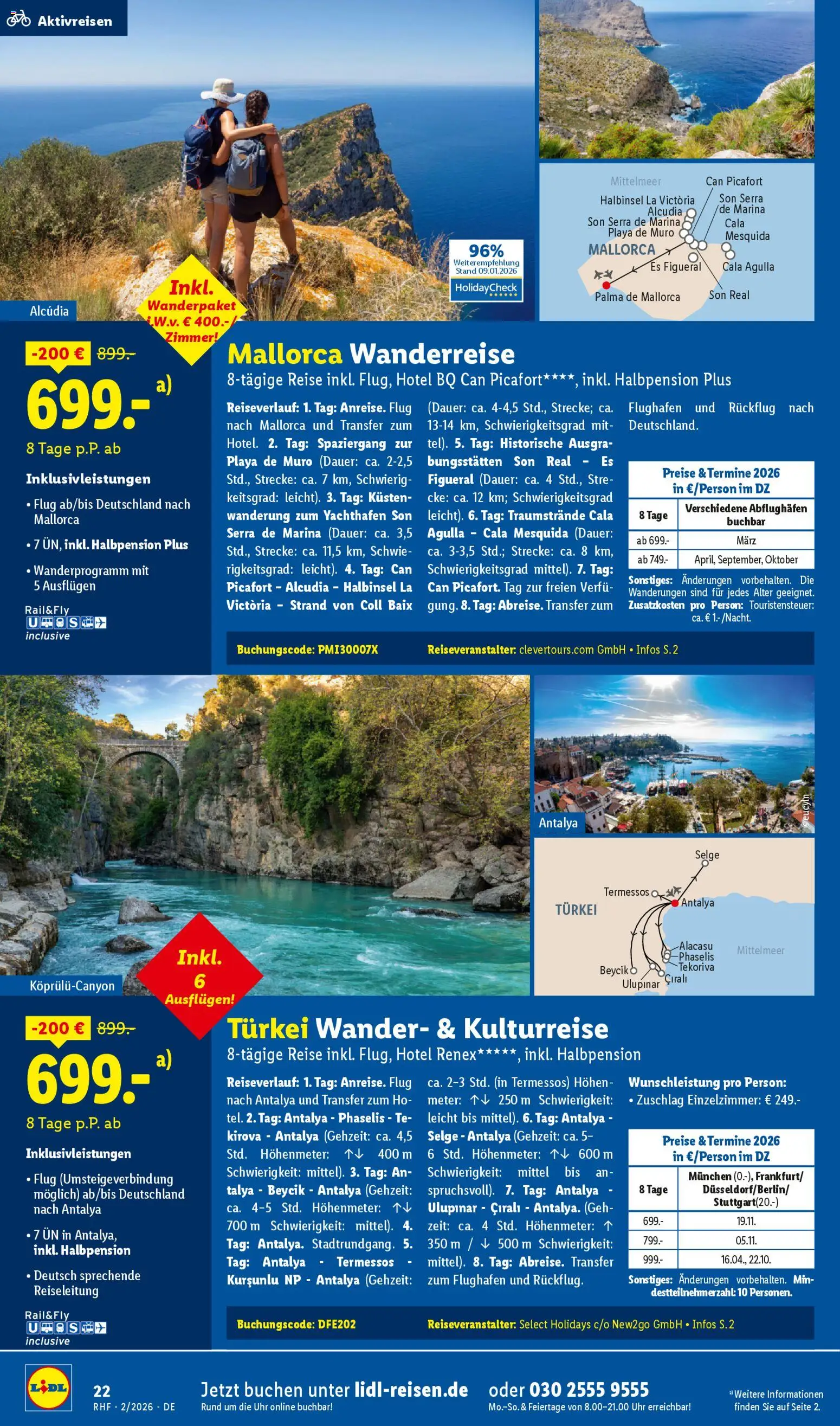 Lidl Reisen Prospekt 	 – gültig ab 31.01.2026 | Seite: 22 | Produkte: Uhr