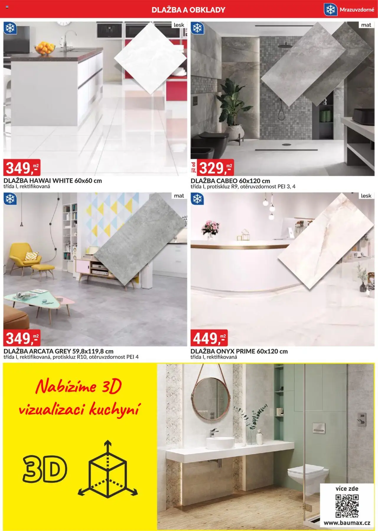 BAUMAX leták od 01.10.2025 | Strana: 23 | Produkty: Dlažba