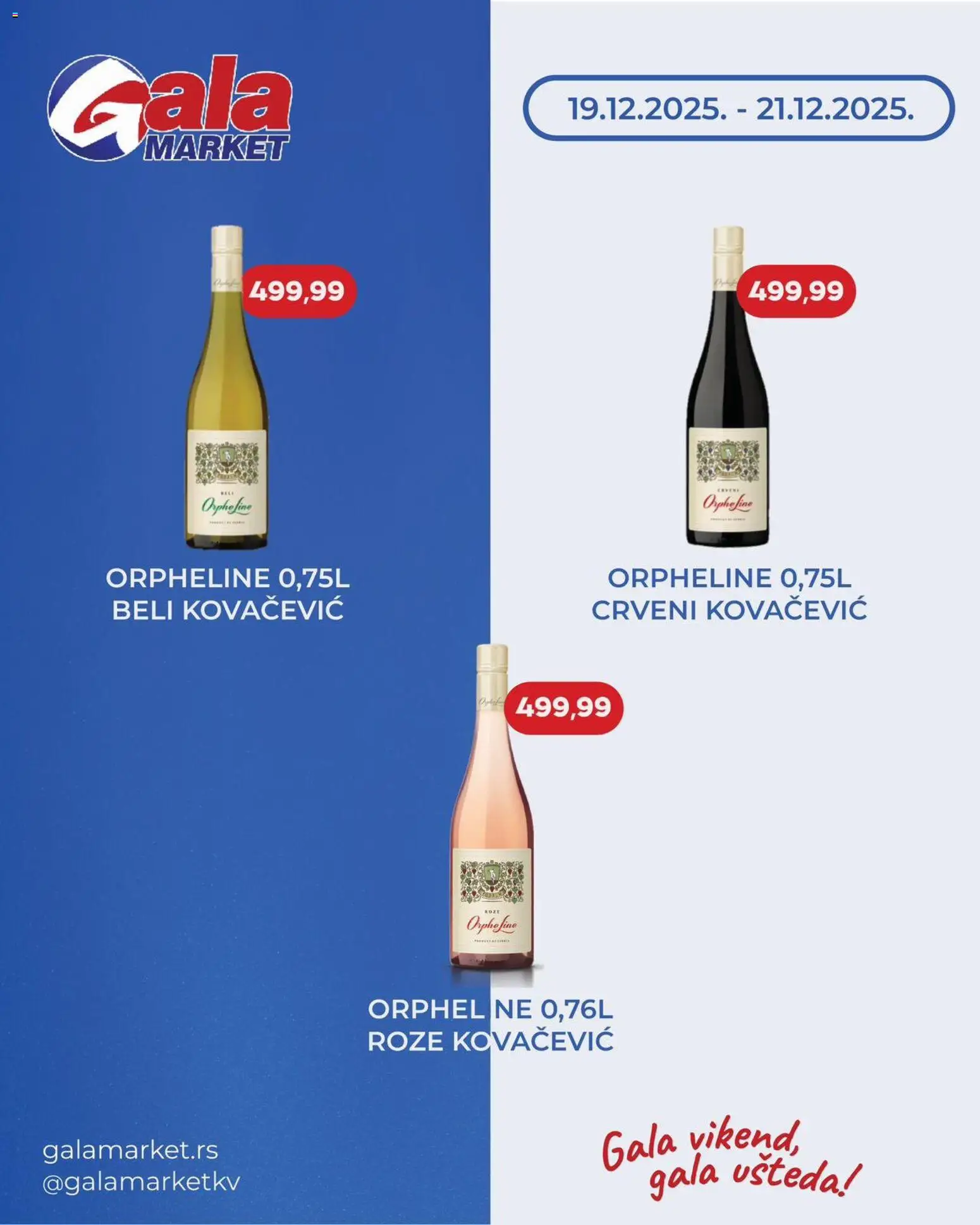 Gala MARKET katalog - važi od 19.12.2025 | Strana: 2