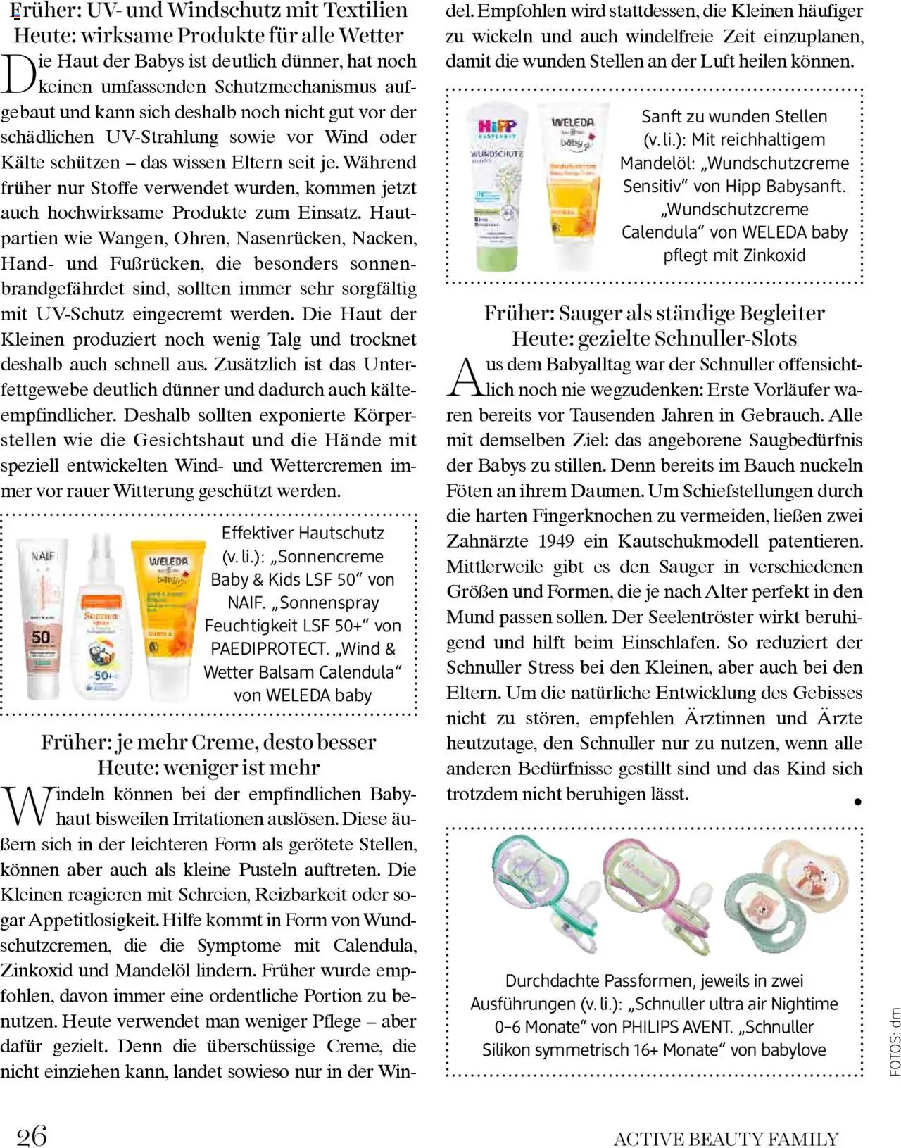 dm drogerie markt Active Beauty Family  gültig ab 03.06.2025 | Seite: 26