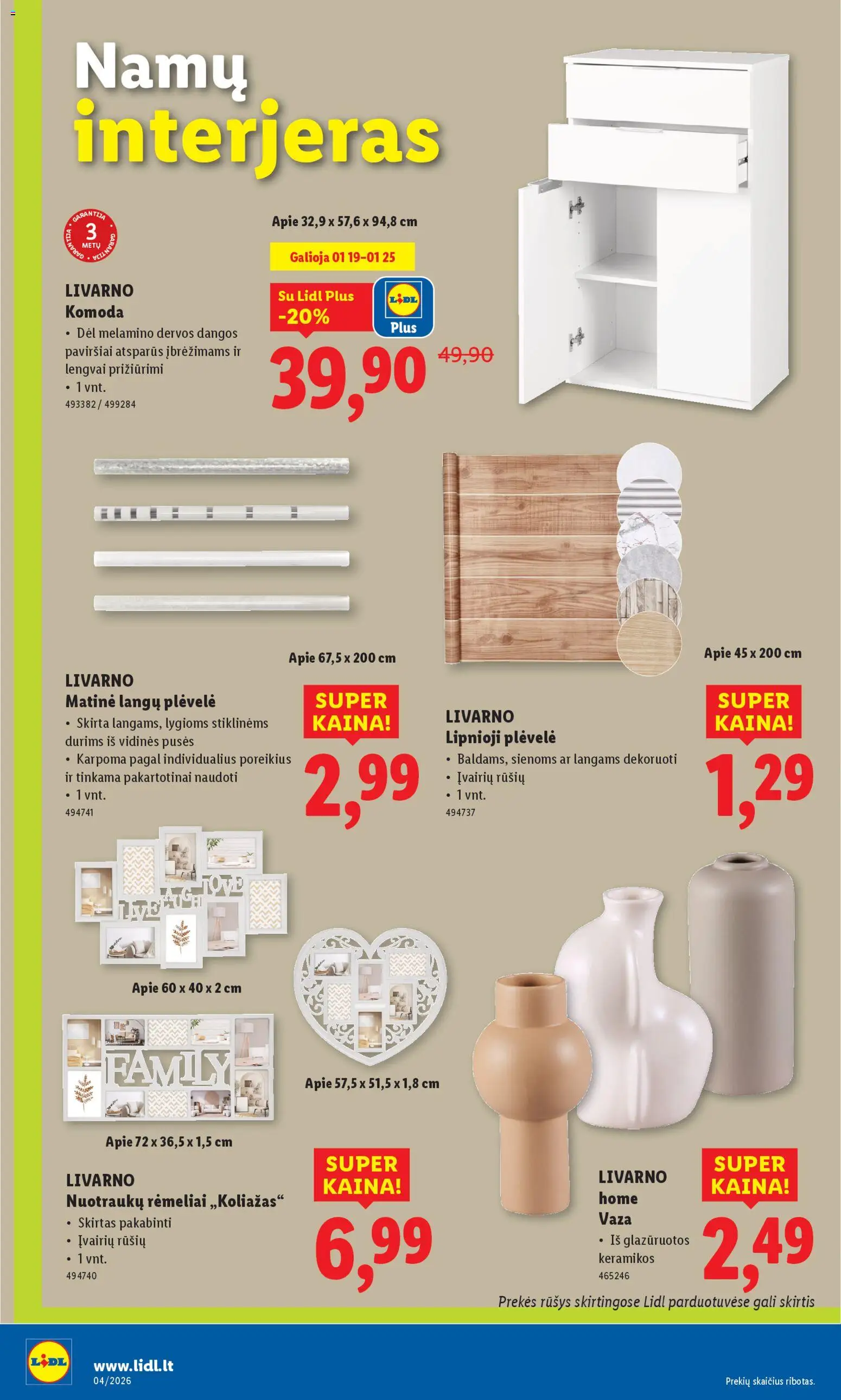 LIDL akcijos nuo 19.01.2026 | Puslapis: 10