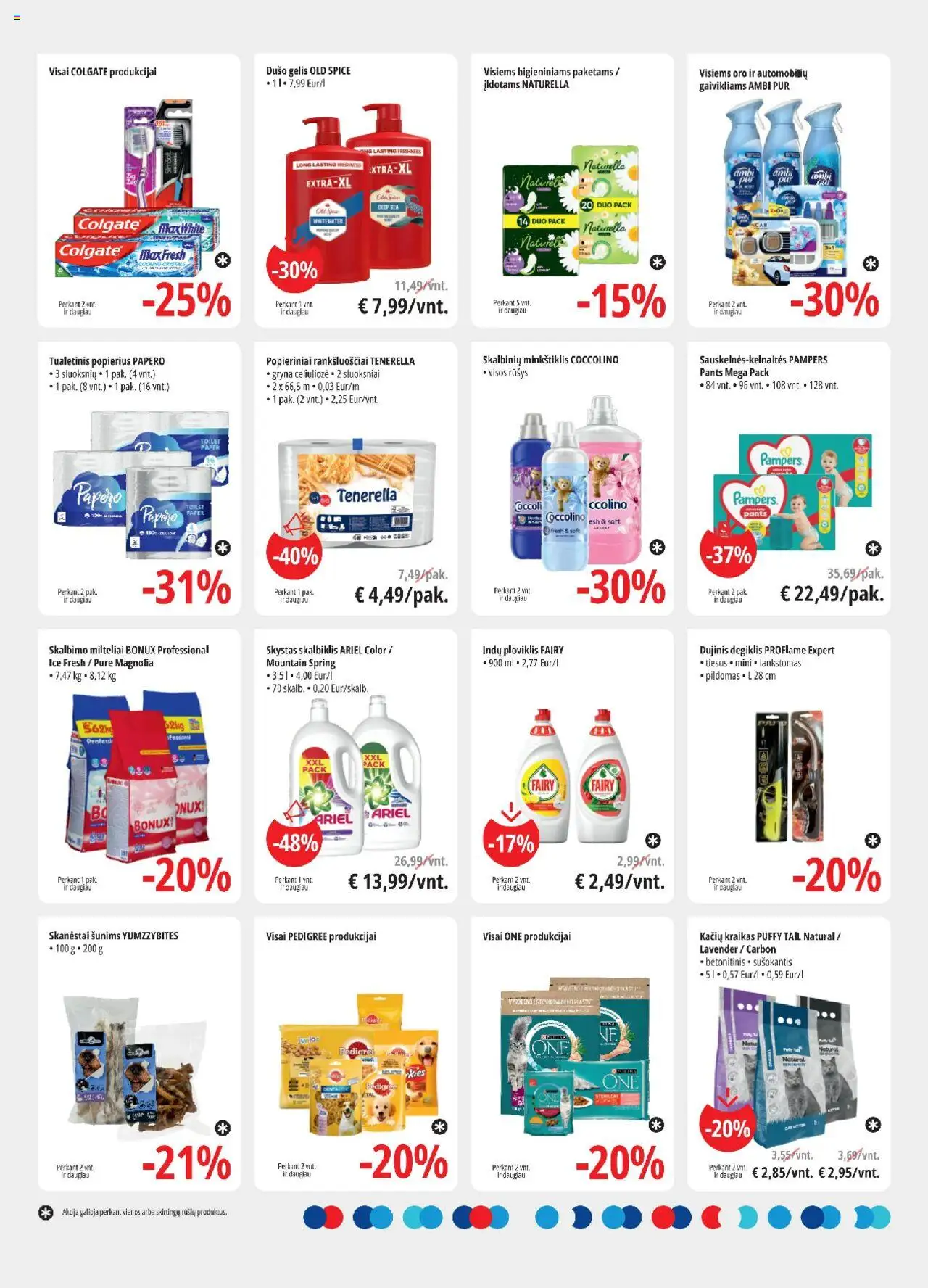 ePromo akcijos nuo 15.10.2025 | Puslapis: 11 | Prekių: Skalbimo milteliai, Ploviklis, Tualetinis popierius
