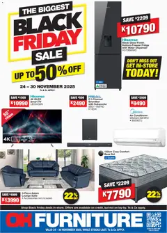 OK Furniture specials catalogue – valid from 24.11.2025