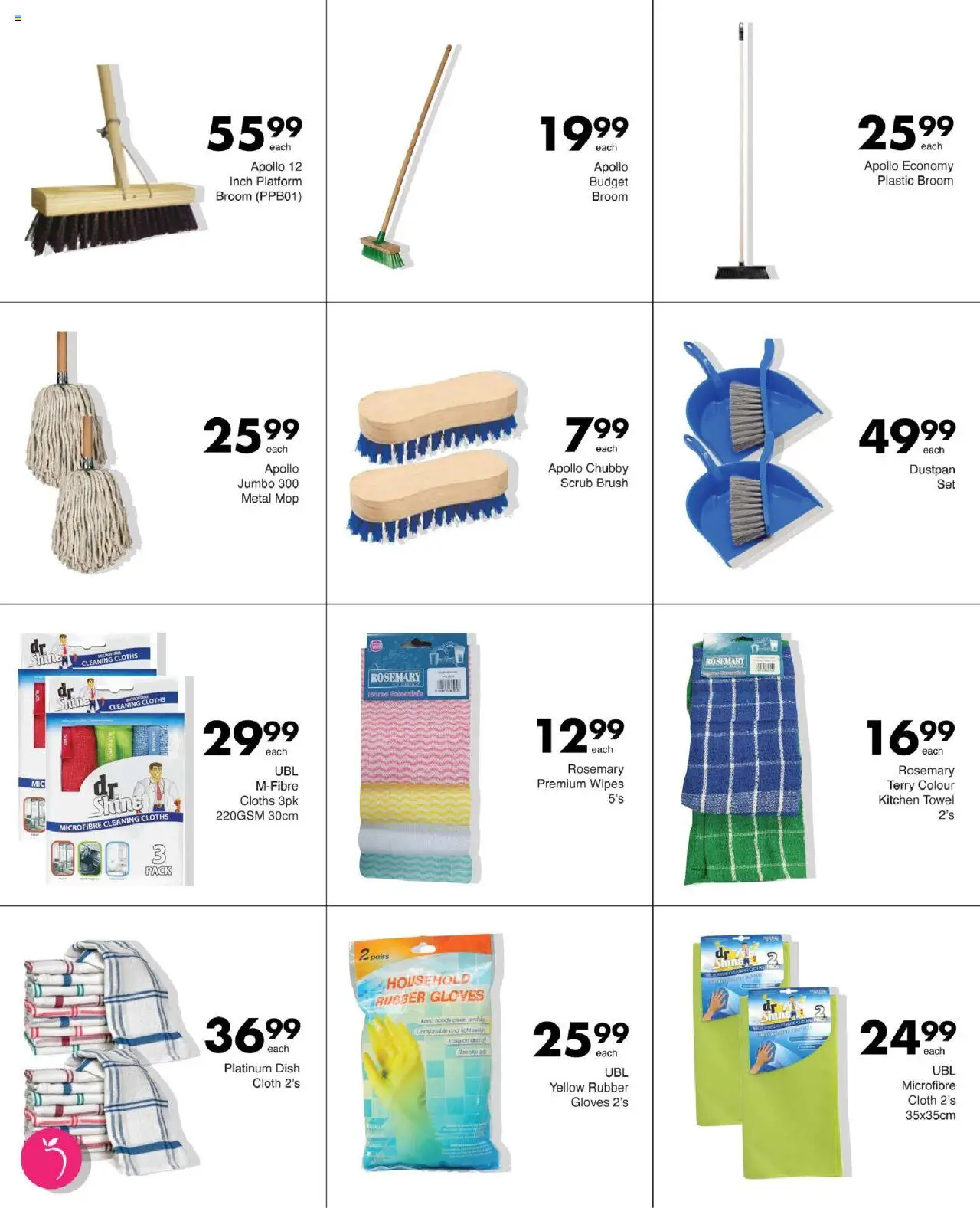 Save Specials │ valid from 14.08.2025 | Page: 80 | Products: Towel, Broom, Brush, Scrub