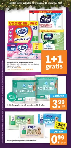 Albert Heijn - Bonus week 52 - Voorbeeld van een folder van Albert Heijn, geldig van 20.12.2025 | Pagina: 46 | Producten: Deken, Toilet, Geur, Toiletpapier