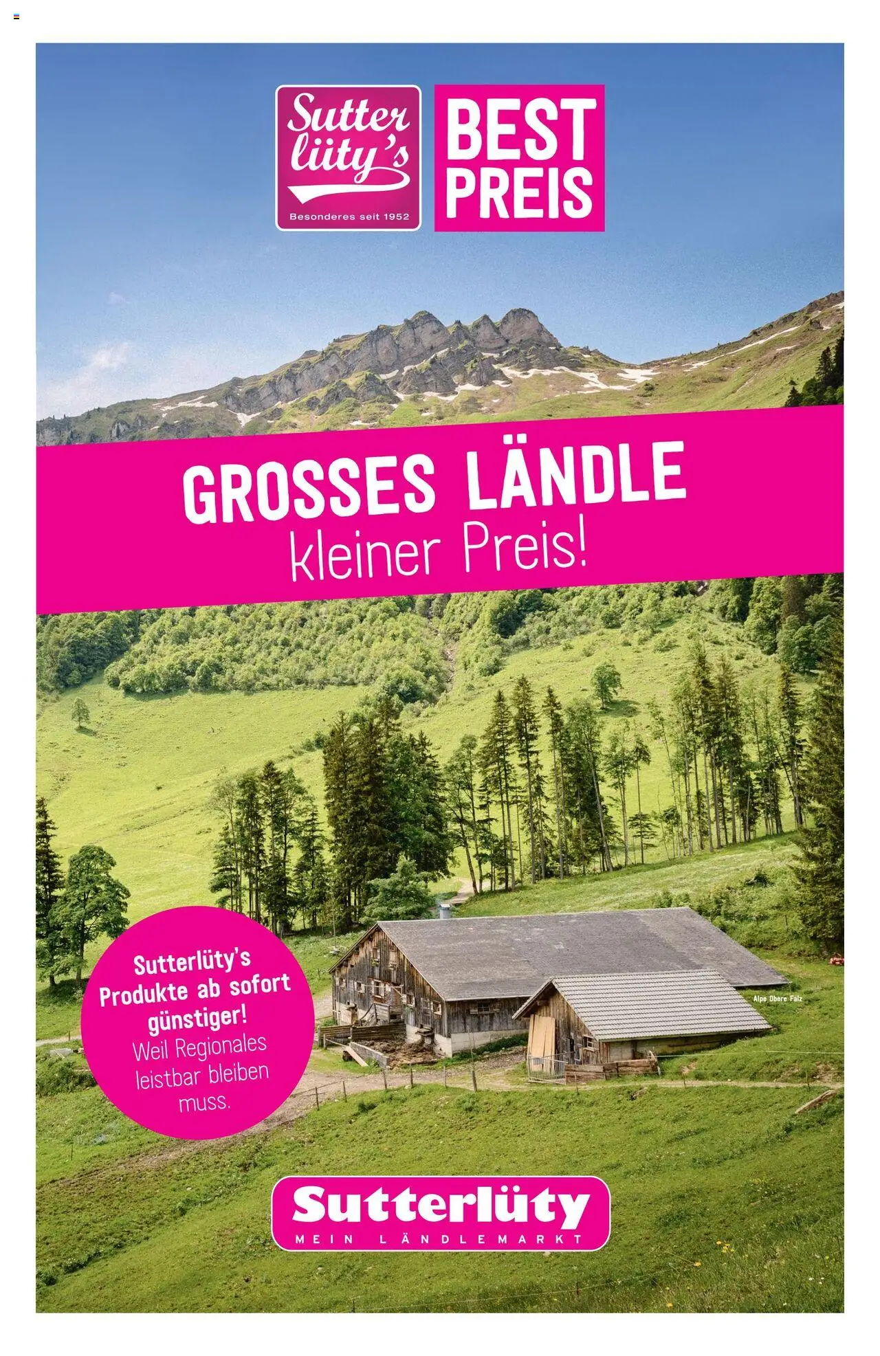 Sutterlüty Flugblatt gültig ab 18.09.2025 | Seite: 1