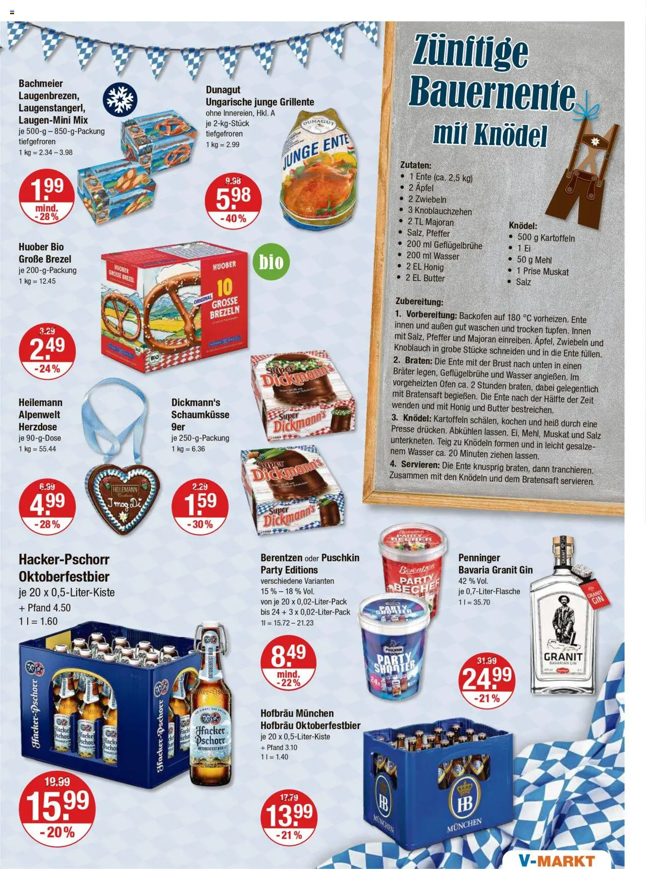 V-Markt - M&#252;nchen – gültig ab 11.09.2025 | Seite: 13 | Produkte: Bier, Zwiebeln, Jacke, Backofen